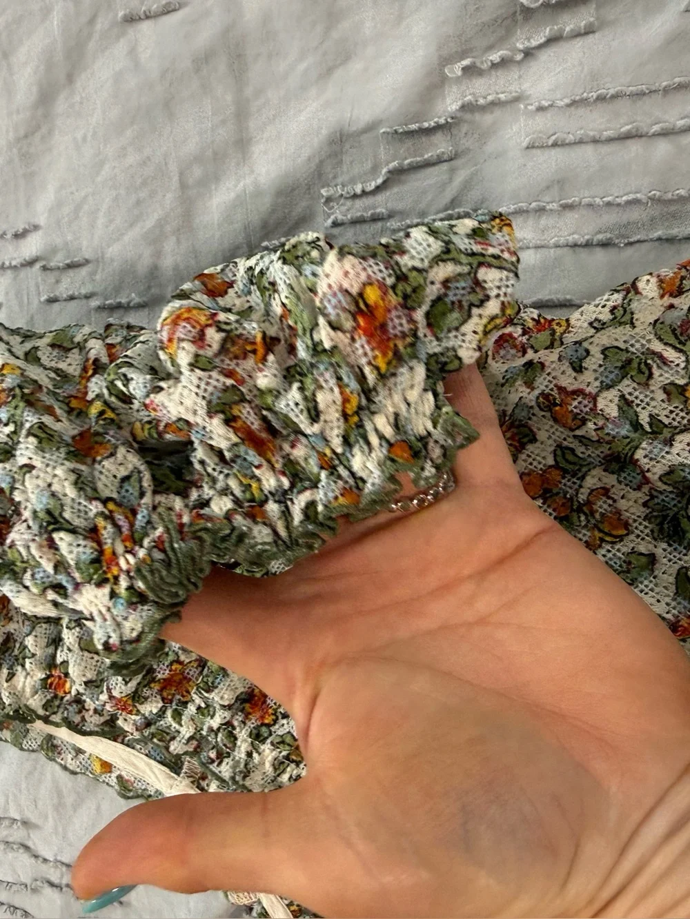 Free People lightweight floral